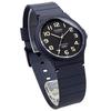 CASIO аналоговые наручные часы Chipkashi Дешевые MQ-24UC-2B уретановый ремешок унисекс матовый темно-синий зарубежная модель