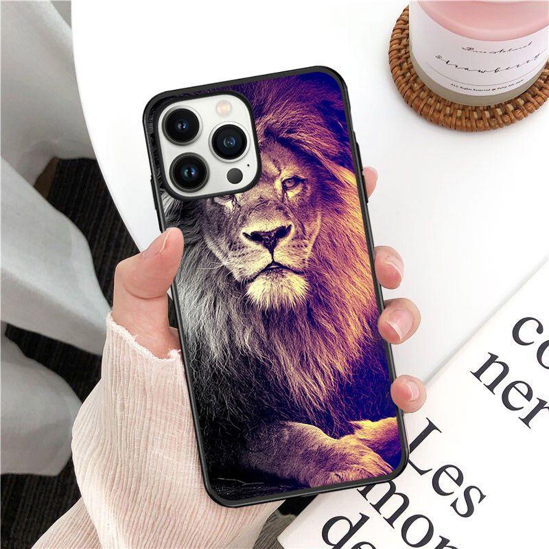 Мягкий чехол для телефона ASLAN LION THE CHRONICLES для iPhone 14pro 11pro 12 13pro max 5s 6s xs 7 8plus SE xr 12mini Coque Cases