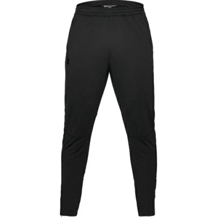Under Armour Мужские вязаные спортивные штаны Черные Умеренно манжетные Штаны 1313201-002
