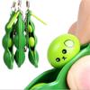 Fidget Toys Pack Decompression Edamame Toys Squishy Squeeze Peas Beans Keychain Cute Stress Adult Toy Key Chain