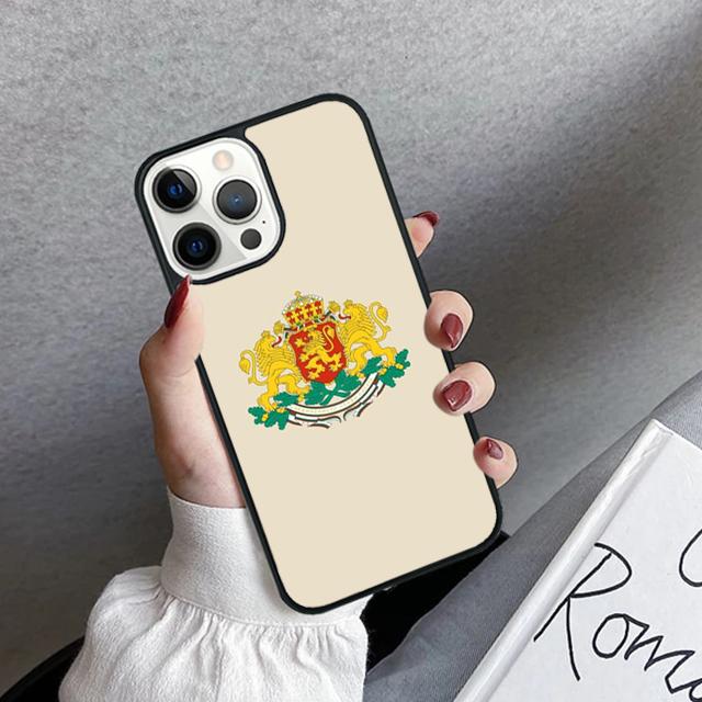 Болгария Паспорт Флаг Карта Чехол для Телефона Накладка Для iPhone 17 Air 16 15 14 plus 11 12 13 pro max coque Оболочка Fundas
