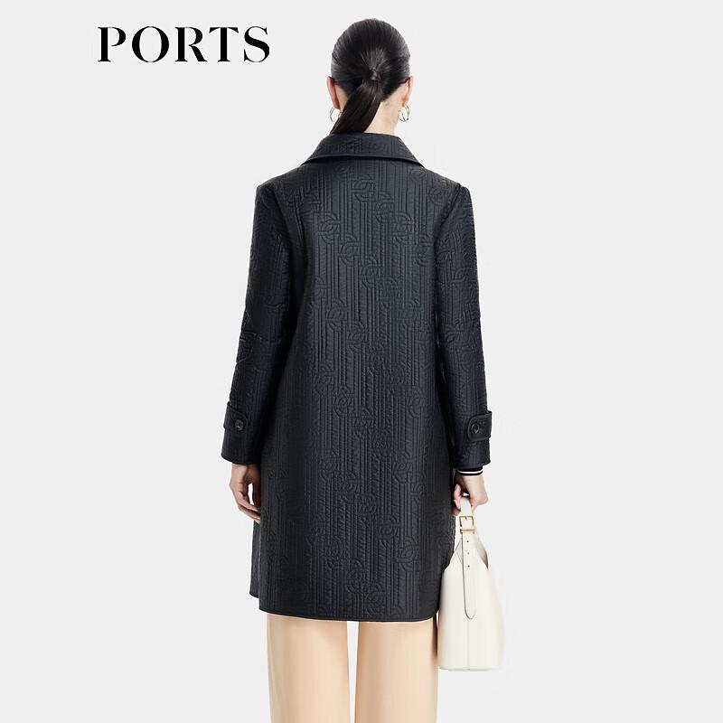 PORTS Women's Quilted Logo Overcoat