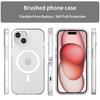 Магнитный чехол для телефона для iPhone 15 Матовый магнитный защитный чехол