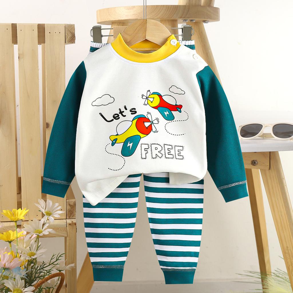 Cotton Underwear Set for Children Boys Warm Autumn Clothes for Girls Home Clothes Set