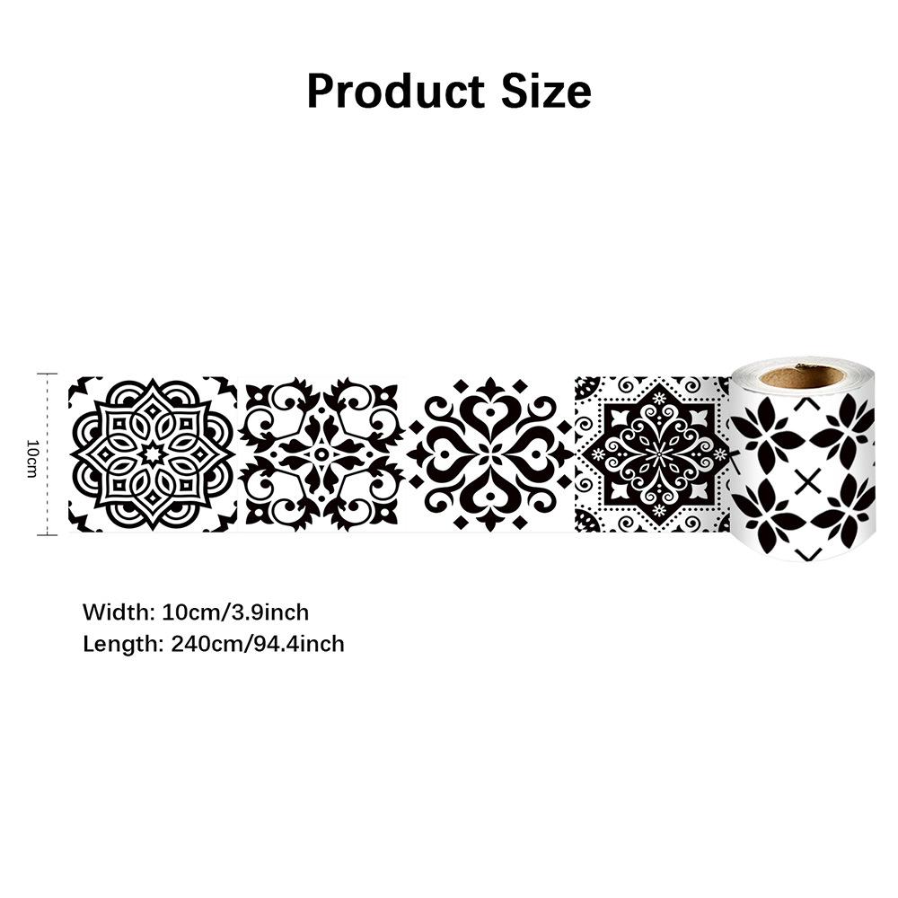 Самоклеящаяся настенная плинтусная граница, наклейка на обои, домашний декор, самоклеящаяся линия талии