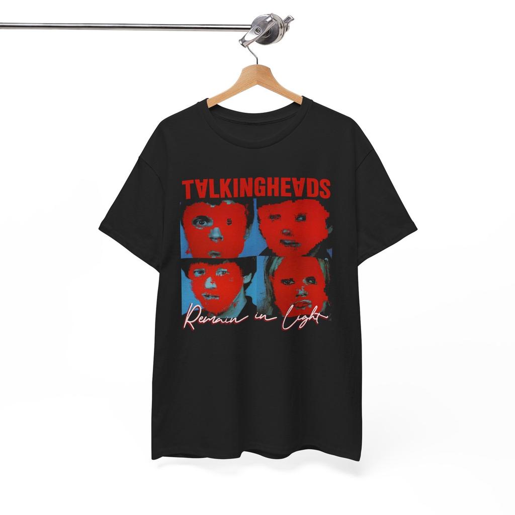 Футболка Talking Heads Remain In Light, Музыкальная группа Рок Панк Ретро Унисекс Футболка