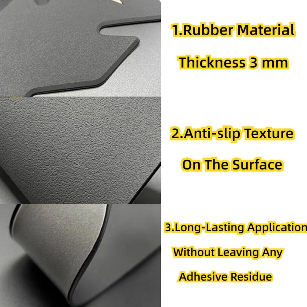 Motorcycle Accessories Tank Pad Protector Sticker Decal Gas Knee Grip Tank Traction Pad for CBR400R (2016-2021) (B)