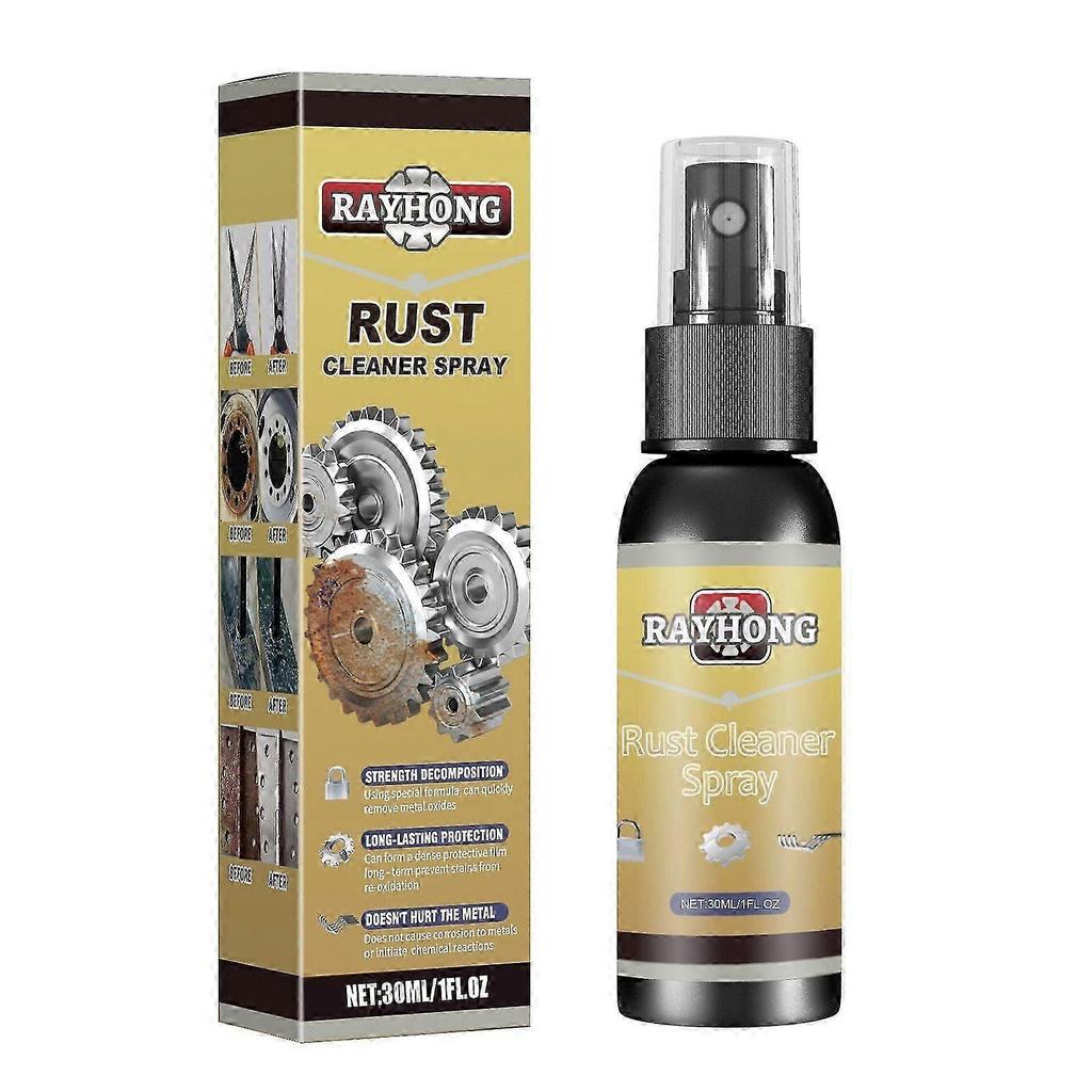 30ml Eco-Friendly Household Rust Remover Multi-Functional Stainless Steel & Kitchen Pot Decontaminant with Protective Waxy Film, Fast-Acting Rust & O