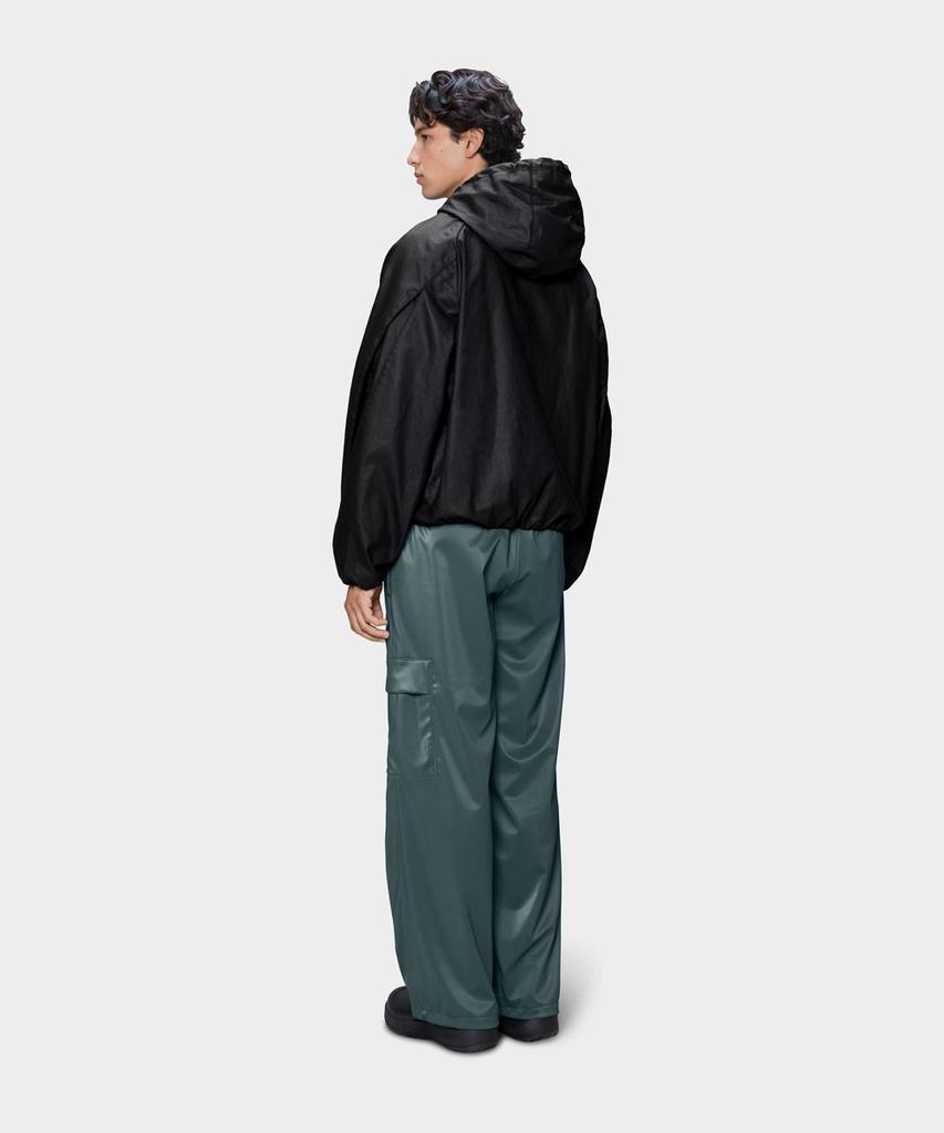 Rains Heavy Woven Jacket - Black