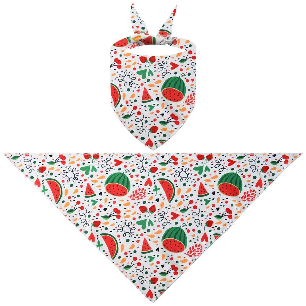 Washable Dog Scarf Cotton Cat Bibs New Pet Bandana Puppy