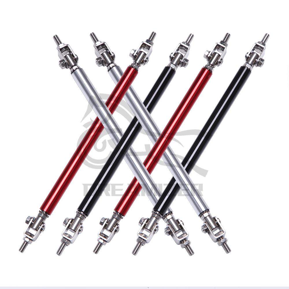 2 шт. универсальный регулируемый передний бампер, разделитель губ, стойка, опорная стойка, спойлер для гонок, 15/20 см, передний и задний бампер автомобиля