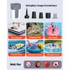 ETENWOLF AIR 5 Electric Air Pump 720 LPM Quick Inflator & Deflator 5200mAh Portable Air Pump for Pool Floats Vacuum Storage Bag