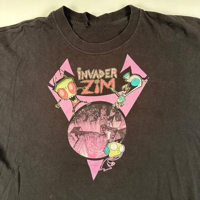 Винтажная футболка Invader Zim 2000-х годов, унисекс, хлопковая, все размеры S-5XL CO263, футболка унисекс