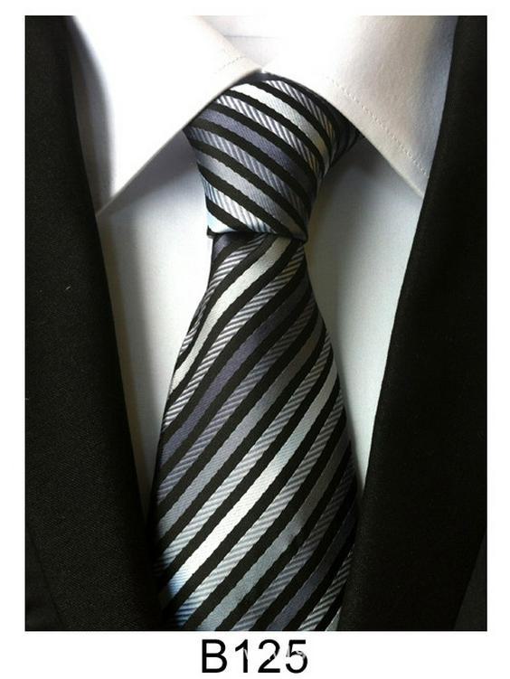 Мужской галстук ручной работы из полиэстерового шелка – повседневный, официальный или профессиональный