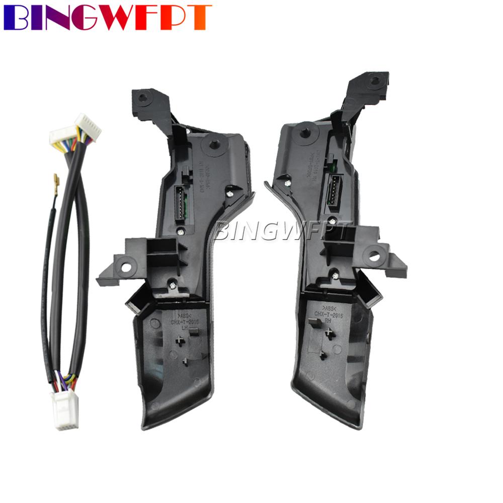 High Configuration Steering Wheel Button For Toyota Land Cruiser Prado GRJ150 KDJ150 Volume Telephone Control Switch With Cable