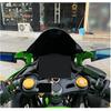 Мотоциклетный ветровое стекло Дефлектор Ветрового стекла Совместимо с Kawasaki ZX-4R ZX-4RR 2023 Переднее ветровое стекло Дефлектор для мотоциклов ZX4R ZX4RR (цвет :