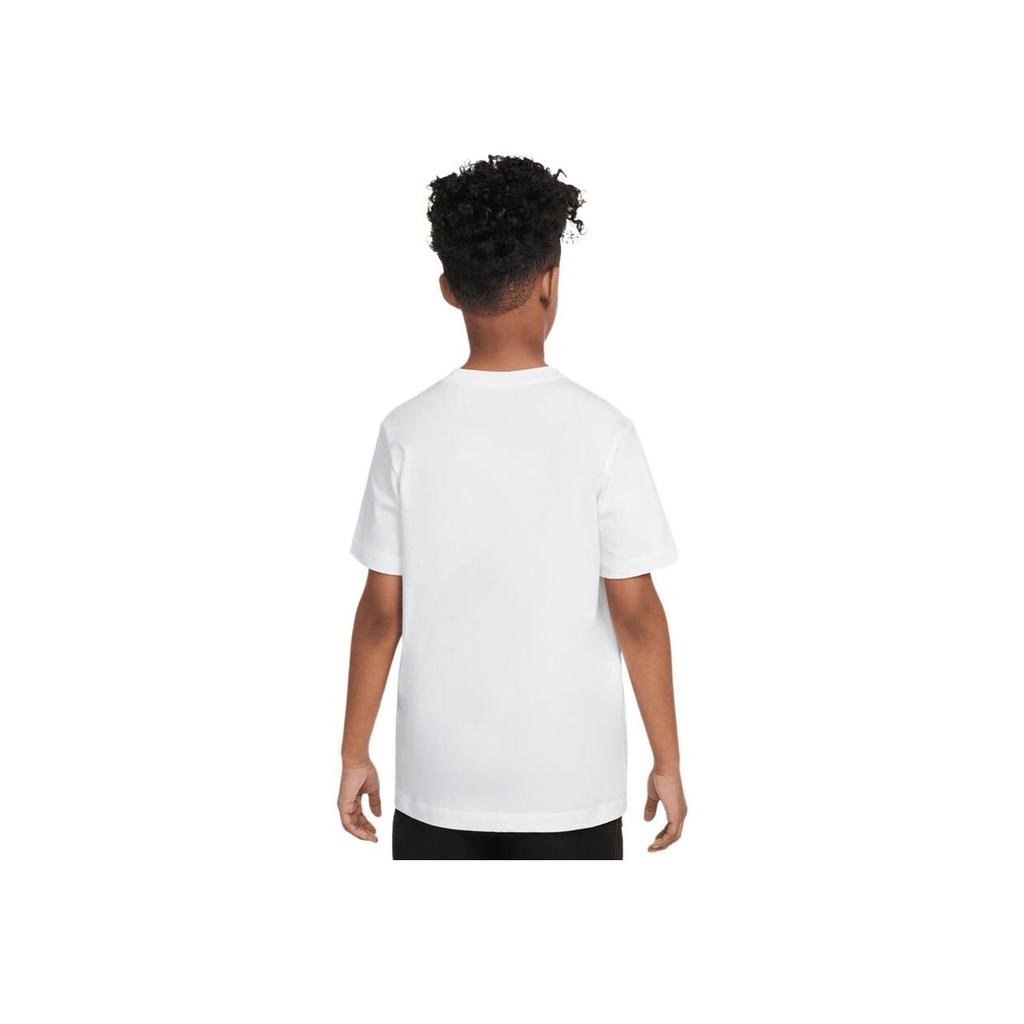 Nike Футболка FW25 с круглым вырезом, дышащая, модная, универсальная, с коротким рукавом, детские топы HV5209-100
