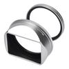 PRO TANLE Square Metal Lens Hood Replacement for Fujifilm Fuji X100VI Camera Accessories Magnetic