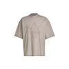 Originals Abstract Embroidery Loose Round Neck Sports Tee Men Tops Natural GN3300