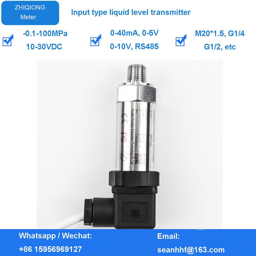 RS485 Modbus Цифровой датчик давления воды Датчик давления водоснабжения 0-60 МПа 0-5 В 0-10 В 4-20 мА выход