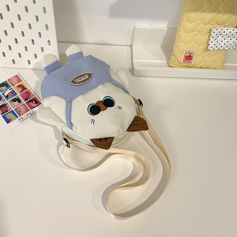 Cartoon Crossbody Bag Women's Shoulder Bag Student Mobile Phone Bag Travel Small Bag