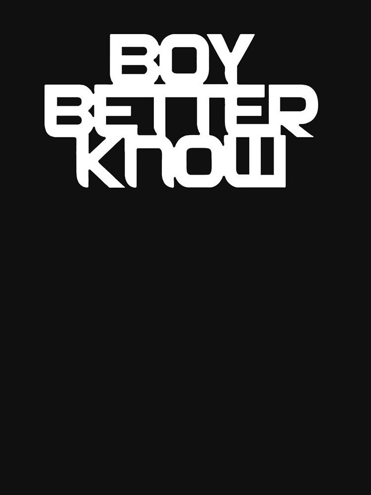 Pet Shop Boys Boy Better Know Classic T-Shirt