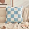 Fashion Checkerboard Plaid Cushion Cover Pillowcase Sofa Seat Bed Retro Home Decor Pillowcase