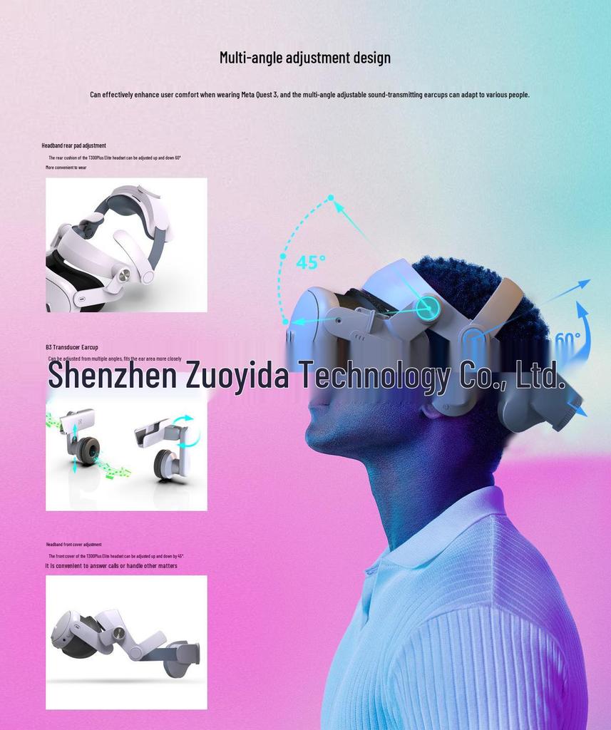 Quest3 S Elite Headband Power Version - Аксессуар для VR-аккумулятора