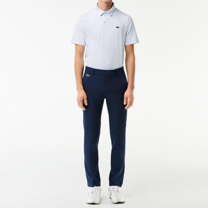Lacoste Мужские вязаные спортивные штаны темно-синие HH0921-166