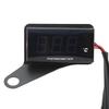   Motorcycle  12V LCD Screen Slim Water Temperature Gauge With 16mm Tee for Motorbike