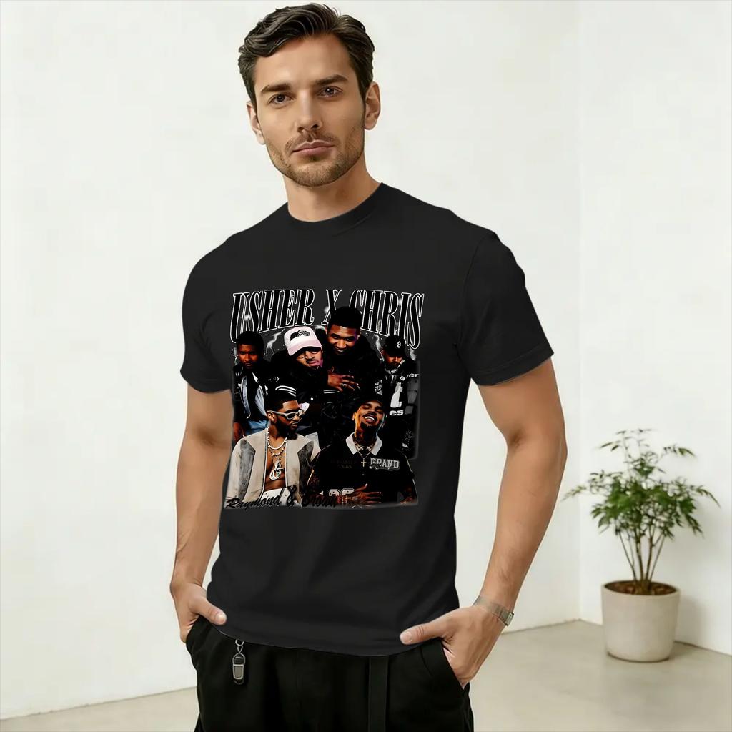 Raymond Brown RB Tour 2026 Concert Unisexs T Shirt Fun Tee Shirt Short Sleeve Round Collar TShirt Pure Cotton 4XL 5XL Clothes