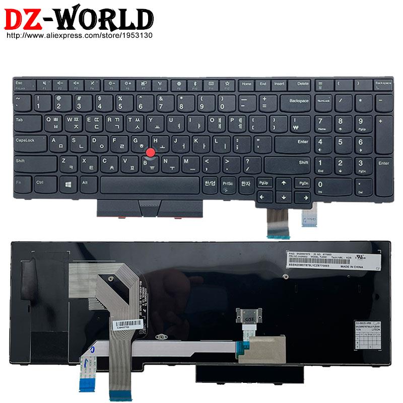 Keyboard for Lenovo Thinkpad T570 P51S T580 P52S Laptop HB IL ARA TR BE GR GK NO CFR NDC LT CFB IS US TH KR IT Korean Arabic