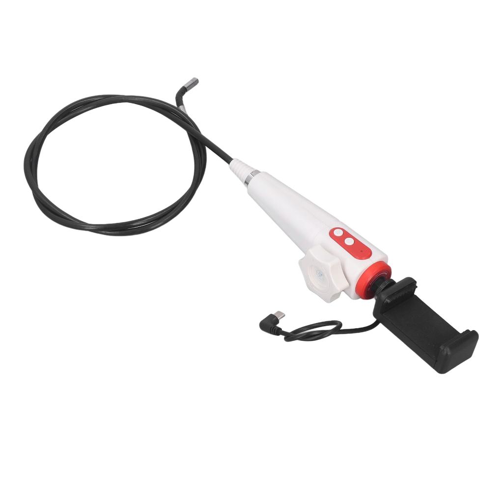 2-сторонний шарнирный бороскоп 180-градусный ручной HD промышленный эндоскоп инспекционная камера