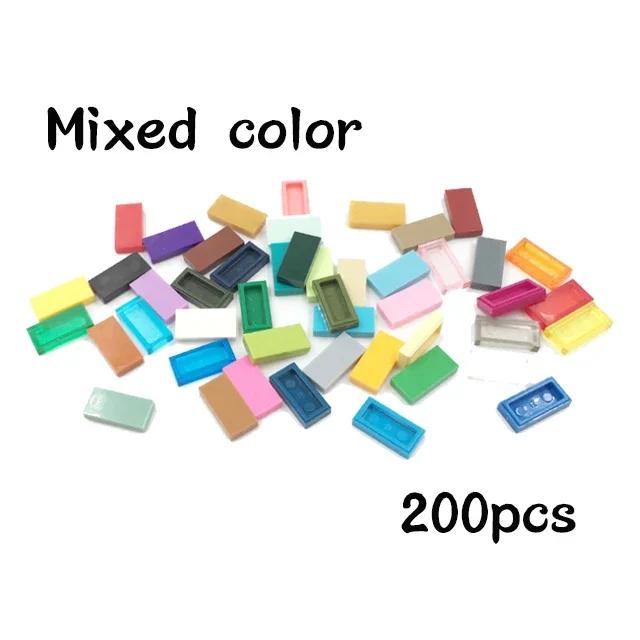 Нетоксичные Moc 3069 Аксессуары 1x2 Светящаяся панель 200 шт. Плоская плитка Детали для сборки Строительные блоки Подарки для детей Образовательные игрушки Аксессуар