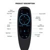 G10S Pro BT Голосовой пульт дистанционного управления 2,4G Беспроводная воздушная мышь с гироскопом ИК-обучение для Android TV Box PC