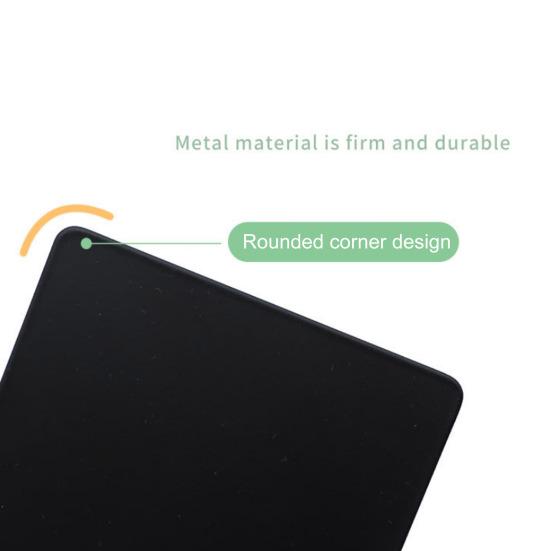 Metal Book Ends for Shelves Black Kitchen Essentials Design Bookends for Home Office Decor Heavy Duty Non-skid Book Ends Stationery Supplies