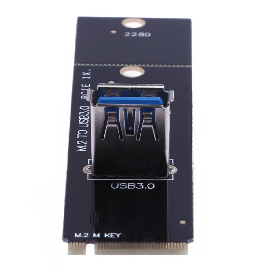 4x NGFF M.2 к USB 3.0 Переходник-райзер PCI-E для майнинг-машины