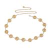 Daisy Metal Decorated Flower Carved Waist Chain Women Fashion Waist Jewelry