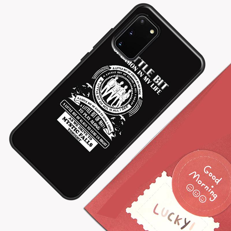 Чехол для телефона The Vampire Diaries Mikaelson для Samsung Galaxy S23 S26 Ultra S20 S21 S22 S24 S25 Plus S10 S25 FE Защитный корпус
