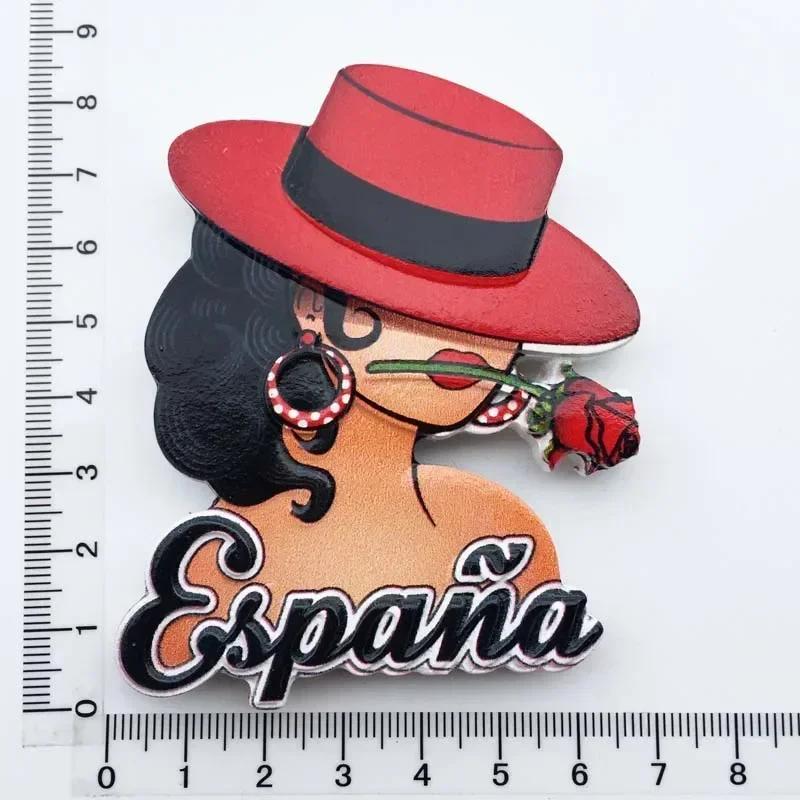 Испания Мадрид Магниты на холодильник Туристический сувенир Кордова Барселона Севилья Толедо Магнитные наклейки на холодильник Коллекция подарков