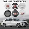 4 pieces 67mm Car Wheel Center Hub Cap Rim Cover for Cadillac CT5 STS XLR CT4 GT4 SLS SLR XT6 Escalade XT4 XT5 SRX XTS ELR BLS