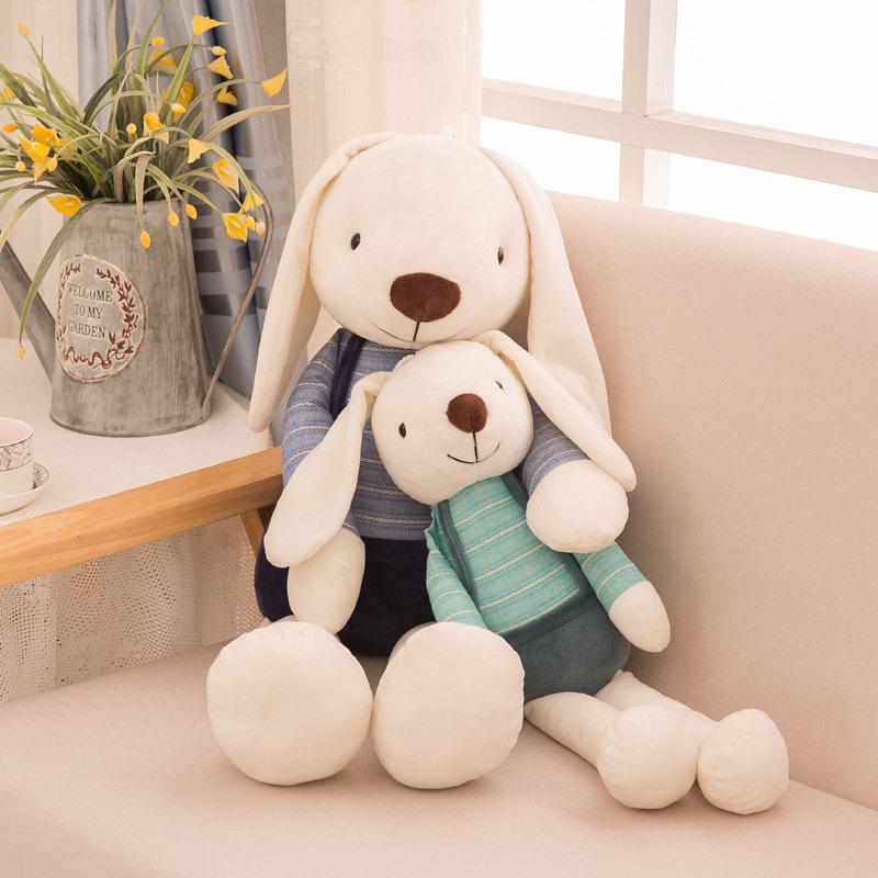 40cm Bunny Plush Rabbit Toy Soft Cloth Stuffed Rabbit Easter Gift Decor Toys For Children Kids Gift