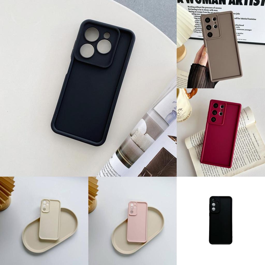 For Samsung S24fe Minimalist Silicone Phone Shell With Shockproof Features For Comfortable Grip