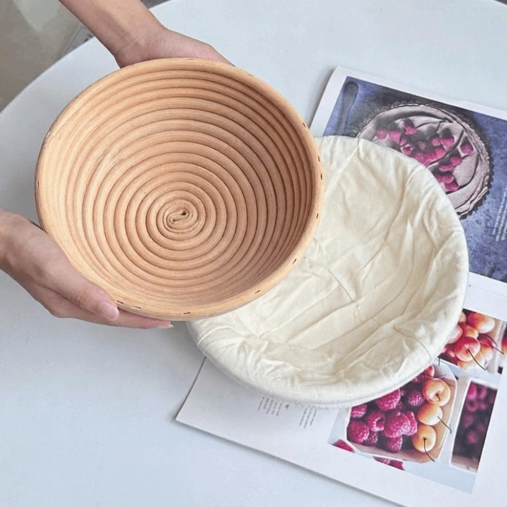 Round & Oval Bread Proofing Basket Decorative Sourdough Proofing Baske Professional Bakers