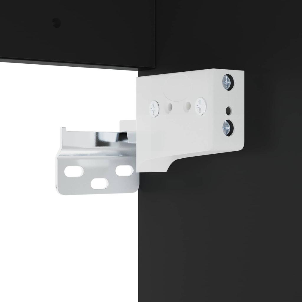 Bathroom Cabinet Black 30 x 35 x 50 cm Particleboard