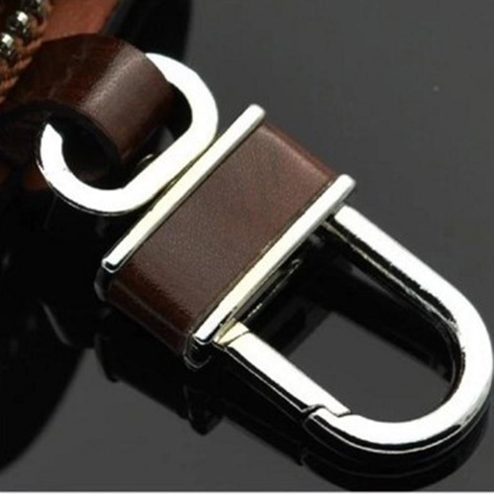 Простой автомобильный смарт-чехол для дистанционного ключа, сумка, держатель на молнии, кожаный брелок для ключей