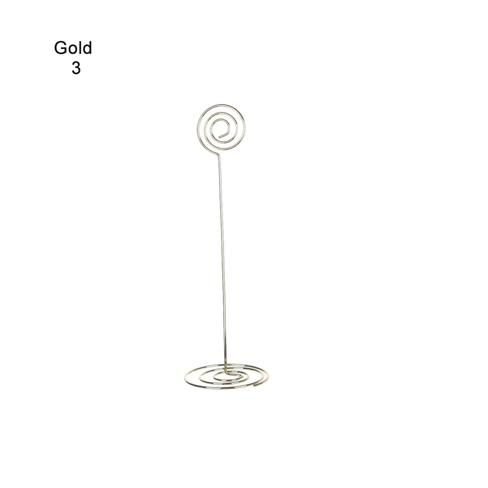 Heart Shape Wedding Supplies Paper Clamp Place Card Photos Clips Clamps Stand Table Numbers Holder