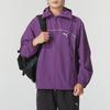 Puma Дышащая тренировочная куртка с длинным рукавом для бега, мужские куртки, фиолетовая 628484-89