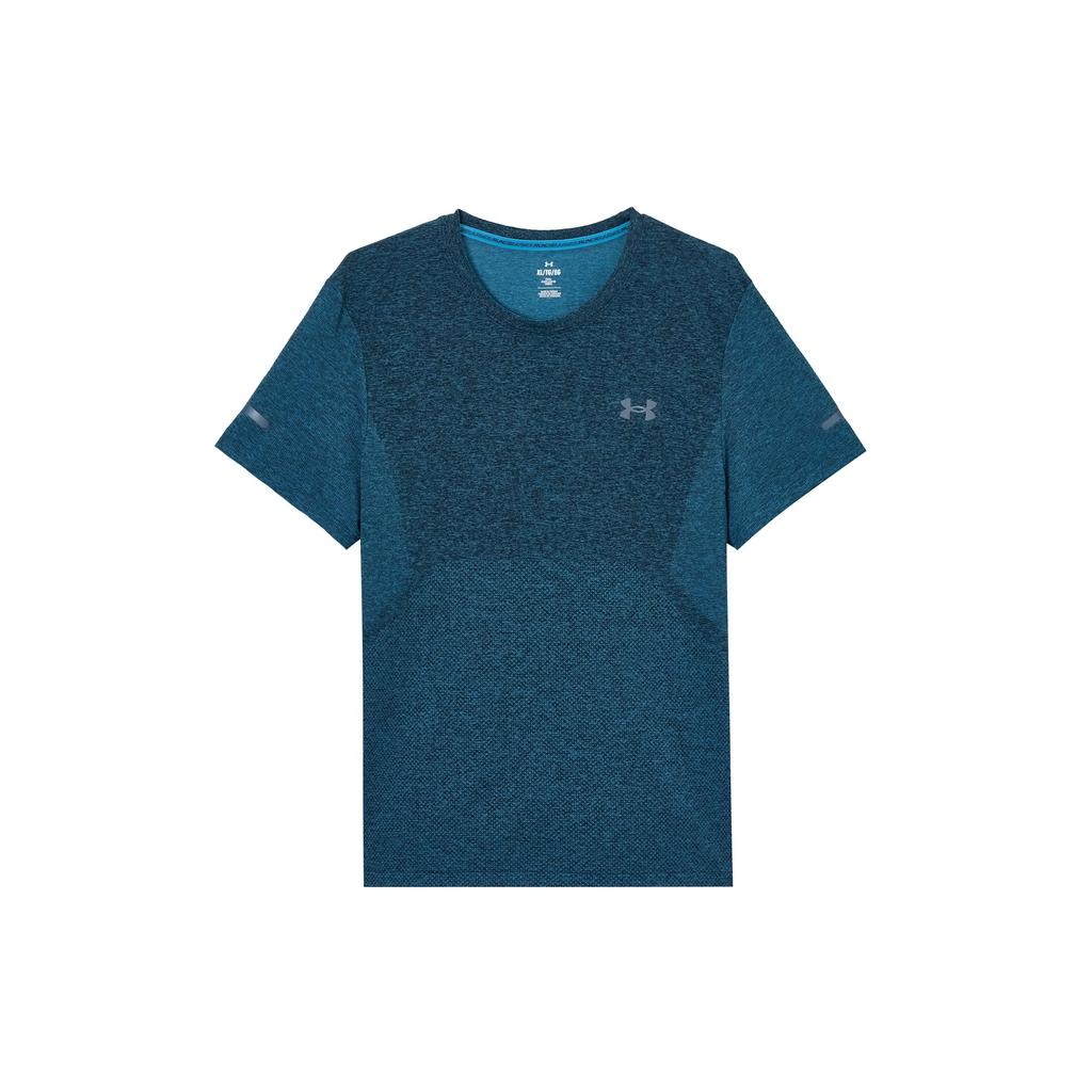 Under Armour Бесшовная футболка мужская синяя 1375692-452