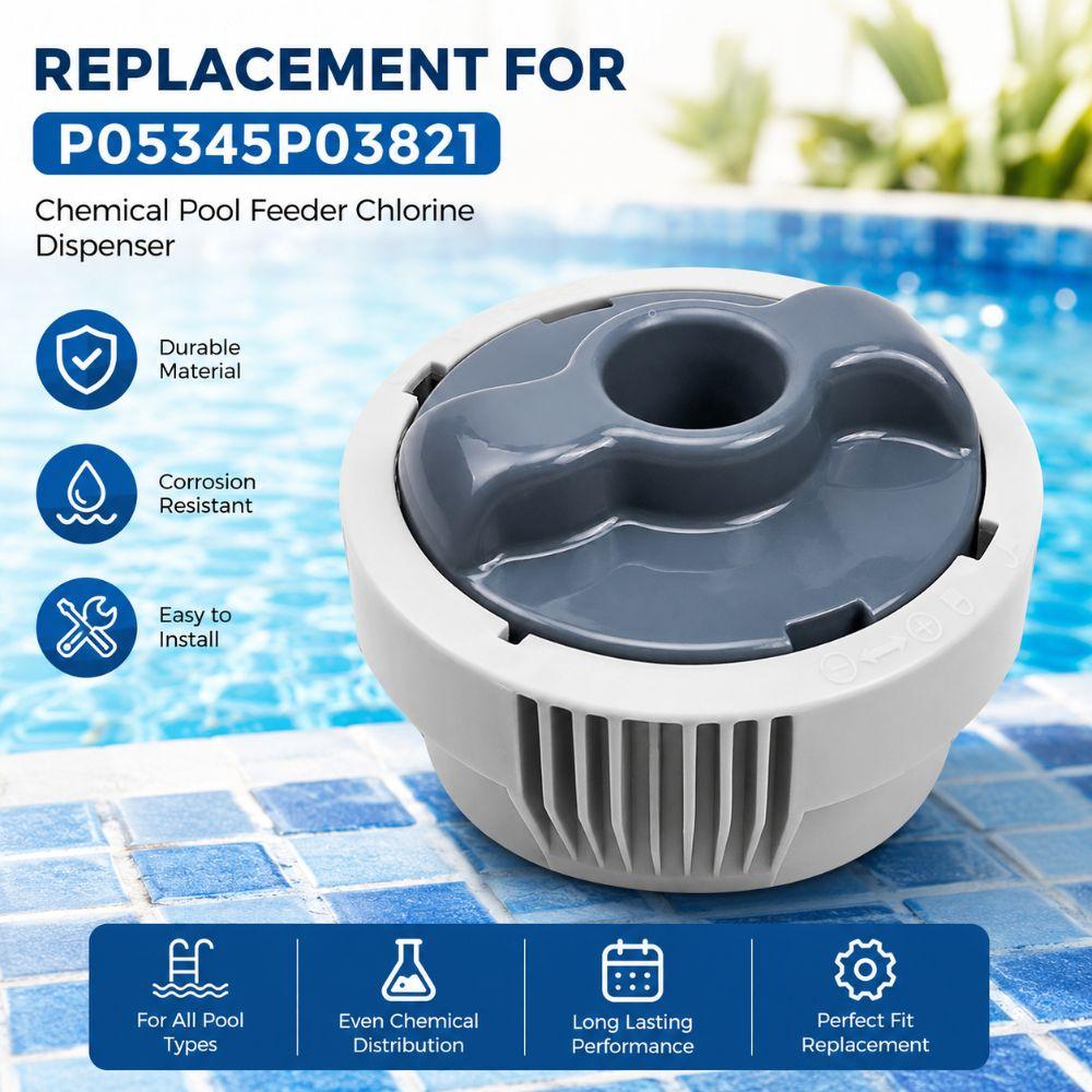 ABS Chemical Dispenser System P03821 Spa Chlorine Dispenser Replacement Dispenser For Lay Z Spa